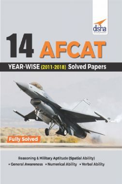 Download Disha 14 AFCAT Yearwise (2011-18) Solved Papers PDF Online 2020