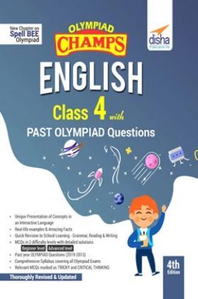 Olympiad Champs English Class 4 With Past Olympiad Questions 4th Edition
