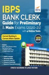IBPS Bank Clerk Guide For Preliminary & Main Exams 2020-21 With 4 Online Tests (10th Edition) IBPS Bank Clerk Guide For Preliminary & Main Exams 2020-21 With 4 Online Tests (10th Edition)