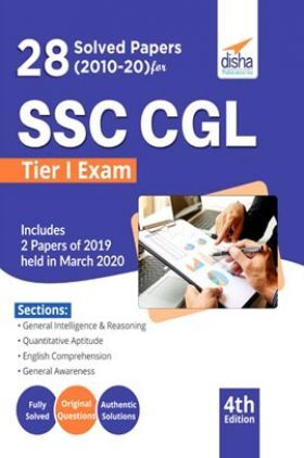28 Solved Papers (2010-20) For SSC CGL Tier I Exam 4th Edition