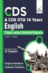 CDS & CDS OTA 14 Years English Topic Wise Solved Papers (2007-2020) CDS & CDS OTA 14 Years English Topic Wise Solved Papers (2007-2020)