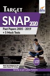 TARGET SNAP 2020 (Past Papers 2005 - 2019) + 5 Mock Tests 12th Edition TARGET SNAP 2020 (Past Papers 2005 - 2019) + 5 Mock Tests 12th Edition