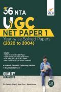 36 NTA UGC NET Paper 1 Year-Wise Solved Papers (2020 To 2004) 4th Edition 36 NTA UGC NET Paper 1 Year-Wise Solved Papers (2020 To 2004) 4th Edition