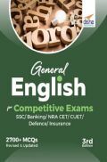 General English for Competitive Exams - SSC/ Banking/ NRA CET/ CUET/ Defence/ Insurance