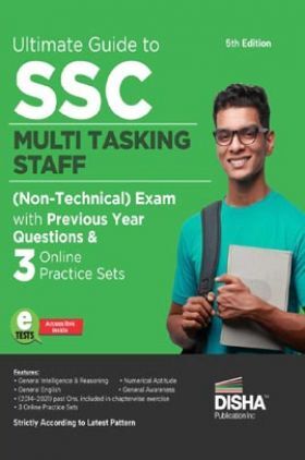 Ultimate Guide to SSC Multi Tasking Staff (Non-Technical) Exam with Previous Year Questions & 3 Online Practice Sets | Staff Selection Commission | PYQ |