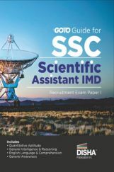 Go To Guide for SSC Scientific Assistant IMD Recruitment Exam Paper I Go To Guide for SSC Scientific Assistant IMD Recruitment Exam Paper I