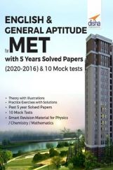 English & General Aptitude for Manipal Entrance Test (MET) with 4 Past Solved Papers & 10 Mock Tests English & General Aptitude for Manipal Entrance Test (MET) with 4 Past Solved Papers & 10 Mock Tests