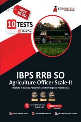 IBPS RRB SO Agriculture Officer Scale 2 Exam 2022 | 2800+ Solved Questions [10 Full-Length Mock Tests including Professional Knowledge & Hindi Language] | Free Access to Online Tests