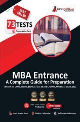 MBA Entrance Exam | 73 Topic-wise Solved Tests | For Various National & State Level Exams [CAT, CMAT, MAT, NMAT, SNAP, ATMA, TISSNET, GMAT, MAH CET, IBSAT, etc]