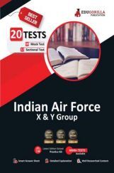 Air Force X & Y Group | 1100+ Objective Questions (8 Full-length Mock Tests + 12 Sectional Tests) | Free Access to Online Tests Air Force X & Y Group | 1100+ Objective Questions (8 Full-length Mock Tests + 12 Sectional Tests) | Free Access to Online Tests