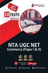NTA UGC NET/JRF Commerce 2022 (Paper I & II) | Teaching and Research Aptitude | 10 Full-length Mock Tests [Solved 1500+ Questions] | Free Access to Online Tests