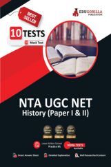 NTA UGC NET History (Paper I & II) | Teaching and Research Aptitude | 10 Full-length Mock Tests [Solved 1500+ Questions] | Free Access to Online Tests