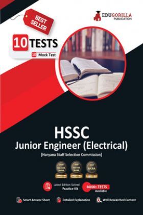 HSSC Junior Engineer Electrical (EE) Exam 2022 | 10 Full-length Mock Tests (Solved) | Free Access to Online Tests