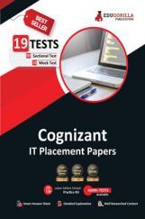 Cognizant Placement Papers 2023 : Preparation Guide - 10 Mock Tests and 9 Sectional Tests (1200 Solved Objective Questions) with Free Access To Online Tests Cognizant Placement Papers 2023 : Preparation Guide - 10 Mock Tests and 9 Sectional Tests (1200 Solved Objective Questions) with Free Access To Online Tests