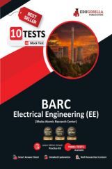 BARC Electrical Engineering (EE) Exam 2023 (Bhabha Atomic Research Centre) - 10 Full Length Mock Tests (1000 Solved Objective Questions) with Free Access To Online Tests BARC Electrical Engineering (EE) Exam 2023 (Bhabha Atomic Research Centre) - 10 Full Length Mock Tests (1000 Solved Objective Questions) with Free Access To Online Tests