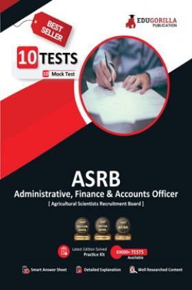 ASRB Administrative, Finance and Accounts Officer Book 2023 (English Edition) - 10 Full Length Mock Tests (2000 Solved Questions) with Free Access to Online Tests