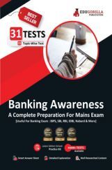 Banking Awareness For Mains Book 2023 (English Edition) - 31 Solved Topic-wise Tests SBI/IBPS/RBI/Clerk/PO and Other Competitive Exams with Free Access to Online Tests Banking Awareness For Mains Book 2023 (English Edition) - 31 Solved Topic-wise Tests SBI/IBPS/RBI/Clerk/PO and Other Competitive Exams with Free Access to Online Tests