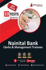 Nainital Bank Clerks and Management Trainees Recruitment Exam Book 2023 - 10 Full Length Mock Tests (Solved 2000 Questions) with Free Access To Online Tests Nainital Bank Clerks and Management Trainees Recruitment Exam Book 2023 - 10 Full Length Mock Tests (Solved 2000 Questions) with Free Access To Online Tests
