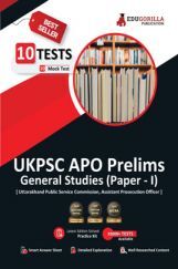 UKPSC APO Prelims Assistant Prosecution Officer (Paper - 1) Book 2023 (English Edition) - 10 Full Length Mock Tests (1000 Solved Questions) with Free Access to Online Tests UKPSC APO Prelims Assistant Prosecution Officer (Paper - 1) Book 2023 (English Edition) - 10 Full Length Mock Tests (1000 Solved Questions) with Free Access to Online Tests