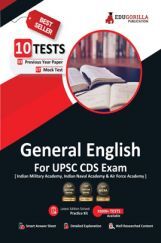 UPSC CDS General English Book 2023 : Combined Defence Services (IMA, INA, AFA) English Edition - 7 Mock Tests and 3 Previous Year Papers (1200 Solved Questions) with Free Access to Online Tests UPSC CDS General English Book 2023 : Combined Defence Services (IMA, INA, AFA) English Edition - 7 Mock Tests and 3 Previous Year Papers (1200 Solved Questions) with Free Access to Online Tests