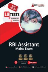 RBI Assistant Mains Exam 2023 (English Edition) - 8 Full Length Mock Tests and 10 Sectional Tests (2000 Solved Questions) with Free Access to Online Tests RBI Assistant Mains Exam 2023 (English Edition) - 8 Full Length Mock Tests and 10 Sectional Tests (2000 Solved Questions) with Free Access to Online Tests