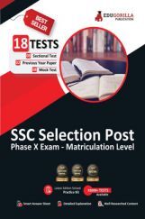 SSC Selection Post Phase XI (Matriculation level) Book 2023 (English Edition) - 8 Mock Tests, 8 Sectional Tests, 2 Previous Year Papers (1200 Solved Questions) - Free Access to Online Tests SSC Selection Post Phase XI (Matriculation level) Book 2023 (English Edition) - 8 Mock Tests, 8 Sectional Tests, 2 Previous Year Papers (1200 Solved Questions) - Free Access to Online Tests