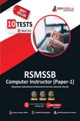 RSMSSB Rajasthan Computer Instructor Paper 1 Book 2023 (English Edition) - 10 Full Length Mock Tests (1000 Solved Questions) with Free Access to Online Tests RSMSSB Rajasthan Computer Instructor Paper 1 Book 2023 (English Edition) - 10 Full Length Mock Tests (1000 Solved Questions) with Free Access to Online Tests
