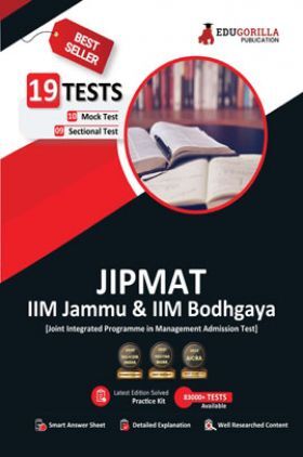JIPMAT (IIM Bodh Gaya and IIM Jammu) Exam Preparation Book 2023 (English Edition) - 10 Mock Tests and 9 Sectional Tests (1300 Solved Questions) with Free Access to Online Tests