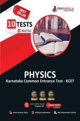 KCET Physics Book 2023 (Karnataka Common Entrance Test) - 10 Mock Tests (Solved Objective Questions with detail solutions) with Free Access To Online Tests KCET Physics Book 2023 (Karnataka Common Entrance Test) - 10 Mock Tests (Solved Objective Questions with detail solutions) with Free Access To Online Tests