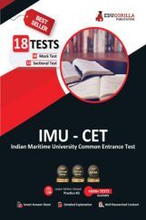 IMU CET 2023 : Indian Maritime University Common Entrance Test - 8 Mock Tests and 10 Sectional Tests (2000 Solved Questions) with Free Access to Online Tests IMU CET 2023 : Indian Maritime University Common Entrance Test - 8 Mock Tests and 10 Sectional Tests (2000 Solved Questions) with Free Access to Online Tests