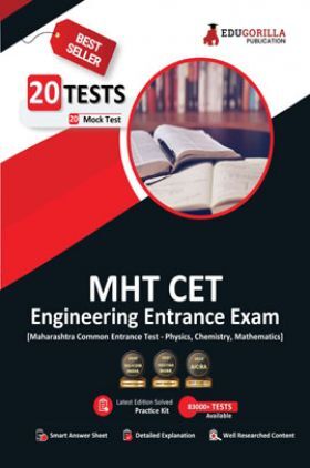 MHT CET Engineering Exam 2023 - Mathematics, Physics and Chemistry (PCM Group) - 20 Mock Tests (1500 Solved Questions) with Free Access To Online Tests