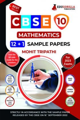 CBSE Class X - Mathematics Sample Paper Book | 12 +1 Sample Paper | According to the latest syllabus prescribed by CBSE