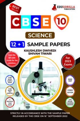 CBSE Class X - Science Sample Paper Book | 12 +1 Sample Paper | According to the latest syllabus prescribed by CBSE