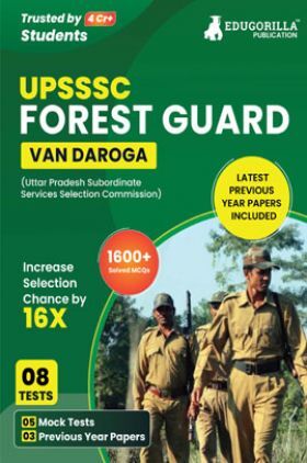UPSSSC Forest Guard (Van Daroga) Exam 2023 (English Edition) - 5 Full Length Mock Tests and 3 Previous Year Papers (1600 Solved Questions) with Free Access to Online Tests