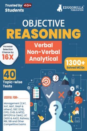 Reasoning : Verbal, Non Verbal & Analytical Book 2023 (English Edition) - 40 Topic-wise Solved Tests (1300 Solved Questions) with Free Access to Online Tests