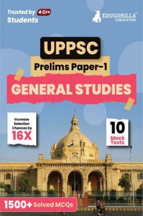 UPPSC Prelims Exam 2023 : General Studies Paper I (English Edition) - 10 Full Length Mock Tests (1500 Solved Questions) with Free Access to Online Tests