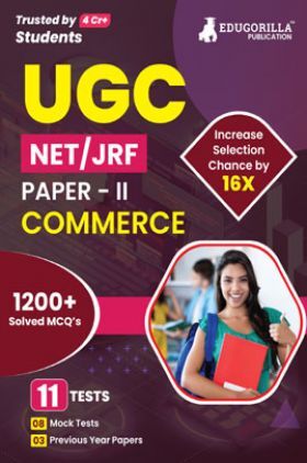 UGC NET Commerce (Paper II) Exam 2023 (English Edition) - 8 Mock Tests and 3 Previous Year Papers (1200 Solved Questions) with Free Access to Online Tests