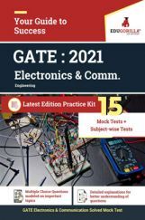 EduGorilla GATE : 2021 Electronics & Comm. Latest Edition Practice kit EduGorilla GATE : 2021 Electronics & Comm. Latest Edition Practice kit