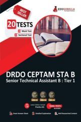 EduGorilla DRDO CEPTAM 10 STA B Tier-1 Exam 2022 | Senior Technical Assistant 'Group B' | 1400+ Solved Questions (10 Mock Tests + 10 Sectional Tests) EduGorilla DRDO CEPTAM 10 STA B Tier-1 Exam 2022 | Senior Technical Assistant 'Group B' | 1400+ Solved Questions (10 Mock Tests + 10 Sectional Tests)