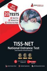 TISS-NET Exam Prep Book 2022 | 1400+ Solved Questions (8 Full-length Mock Tests + 9 Sectional Test + 3 Previous Year Paper) | Free Access to Online Tests TISS-NET Exam Prep Book 2022 | 1400+ Solved Questions (8 Full-length Mock Tests + 9 Sectional Test + 3 Previous Year Paper) | Free Access to Online Tests