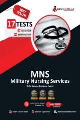 MNS - Military Nursing Services B.Sc Nursing Entrance Exam 2022 | 1600+ Solved Questions (8 Mock Tests + 9 Sectional Tests) | Free Access to Online Tests MNS - Military Nursing Services B.Sc Nursing Entrance Exam 2022 | 1600+ Solved Questions (8 Mock Tests + 9 Sectional Tests) | Free Access to Online Tests