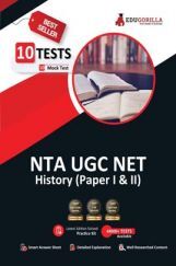 NTA UGC NET History (Paper I & II) | Teaching and Research Aptitude | 10 Full-length Mock Tests [Solved 1500+ Questions] | Free Access to Online Tests