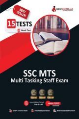 SSC MTS Exam 2022 | Multi Tasking Staff - Tier 1 | 15 Full-length Mock Tests (1500+ Solved Questions) | Free Access to Online Tests SSC MTS Exam 2022 | Multi Tasking Staff - Tier 1 | 15 Full-length Mock Tests (1500+ Solved Questions) | Free Access to Online Tests