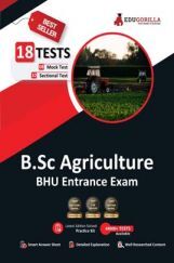 B.Sc Agriculture Entrance Exam 2022 (BHU)| 1900+ Solved Questions (8 Mock Tests + 10 Sectional Tests) | Free Access to Online Tests B.Sc Agriculture Entrance Exam 2022 (BHU)| 1900+ Solved Questions (8 Mock Tests + 10 Sectional Tests) | Free Access to Online Tests