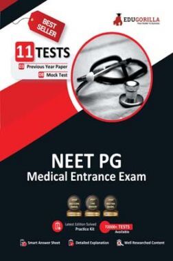 NEET PG Entrance Exam 2022 | 8 Full-length Mock Tests + 3 Previous Year Papers (3300+ Solved Questions) | Free Access to Online Tests