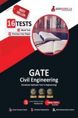 GATE Civil Engineering Exam Prep Book 2022 | 12 Full-length Mock Tests + 4 Previous Year Papers | Free Access to Online Tests GATE Civil Engineering Exam Prep Book 2022 | 12 Full-length Mock Tests + 4 Previous Year Papers | Free Access to Online Tests