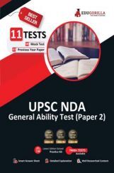 UPSC NDA General Ability Test (Paper II) Prep Book 2022 | 1600+ Solved Questions (8 Mock Tests + 3 Previous Year Papers) | Free Access to Online Tests UPSC NDA General Ability Test (Paper II) Prep Book 2022 | 1600+ Solved Questions (8 Mock Tests + 3 Previous Year Papers) | Free Access to Online Tests