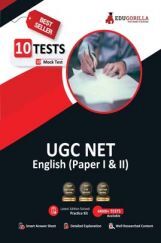 NTA UGC NET/JRF English (Paper I & II) | Teaching and Research Aptitude | 1500+ Solved Questions [10 Full-length Mock Tests] | Free Access to Online Tests
