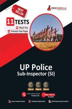 Uttar Pradesh Sub Inspector (UPSI) Exam 2022 | 1700+ Solved Questions (8 Mock Tests + 3 Previous Year Papers) | Free Access to Online Tests