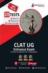 CLAT UG Exam Preparation Book 2022 | 1800+ Solved Questions (8 Full-length Mock Tests + 10 Sectional Tests + 2 Previous Year Papers) | Free Access to Online Tests CLAT UG Exam Preparation Book 2022 | 1800+ Solved Questions (8 Full-length Mock Tests + 10 Sectional Tests + 2 Previous Year Papers) | Free Access to Online Tests